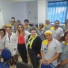 Equipe de Fisioterapia promove projeto de saúde ocupacional